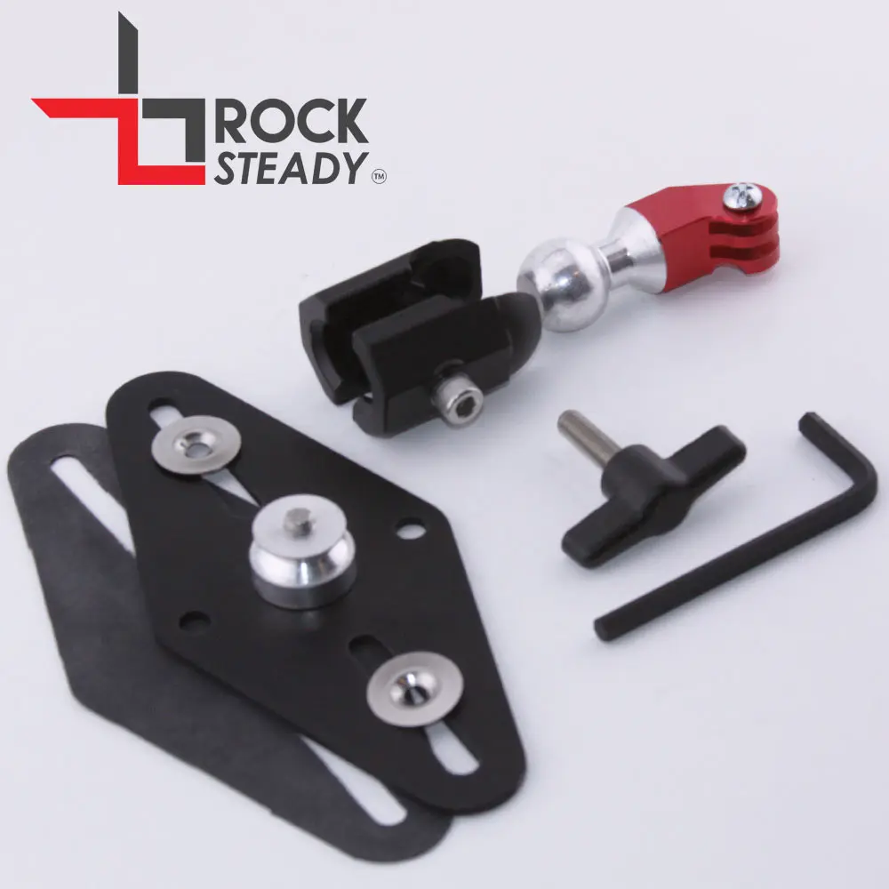 Rock Steady Ball Mount GoPro & Garmin X/XE, Surface Base w/Dovetail
