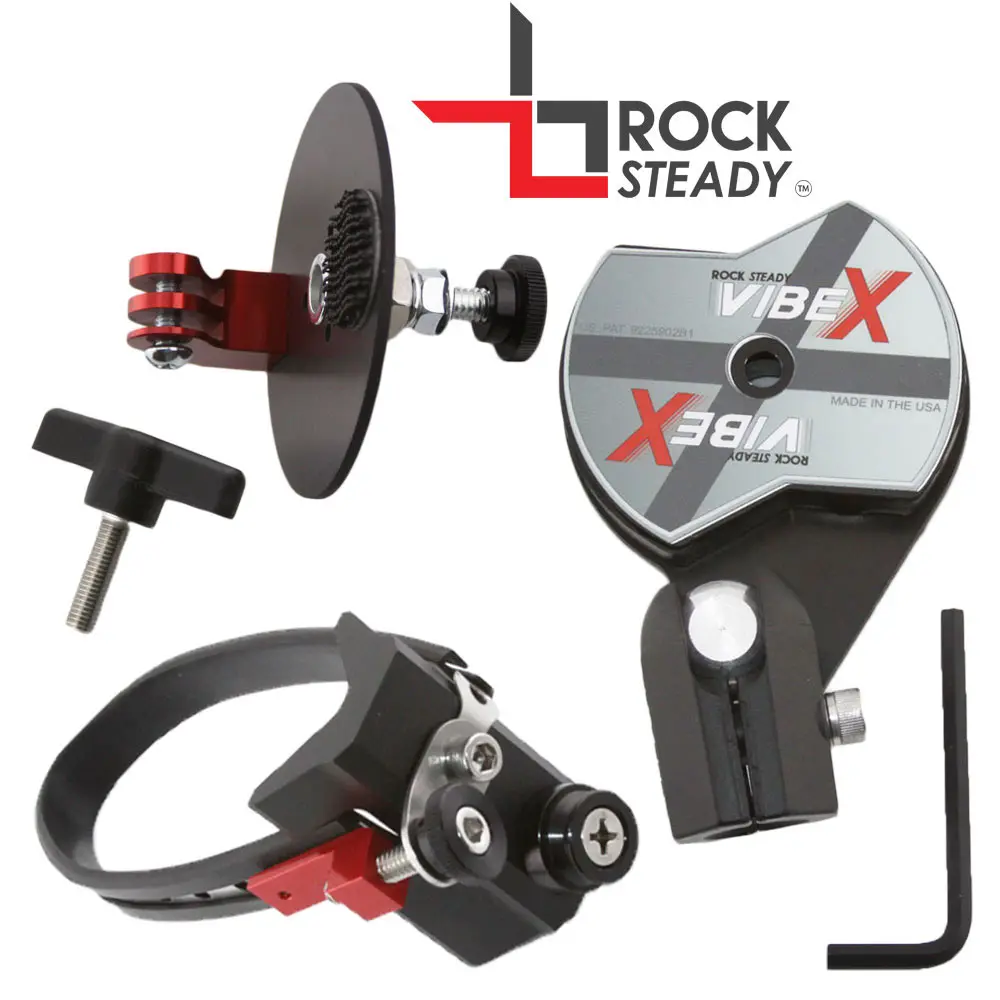 Rock Steady VibeX Ball Mount GoPro & Garmin Strut Base w/Dovetail