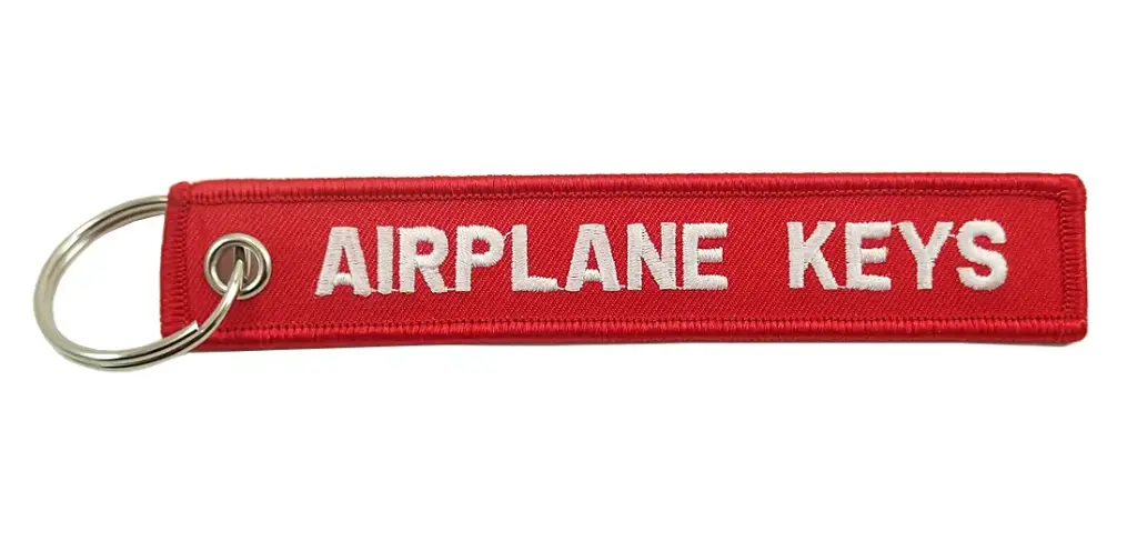Airplane Keys Keychain