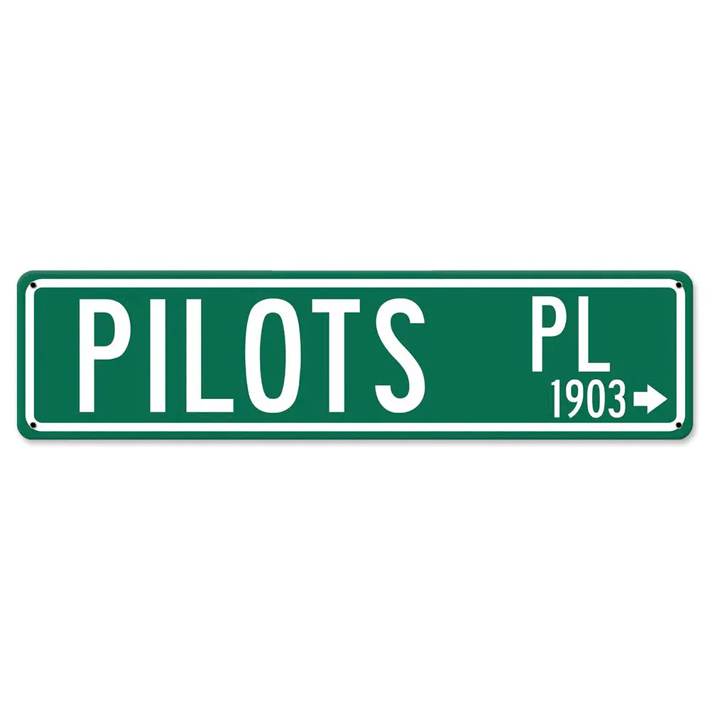 1903 Pilots Place Street Sign