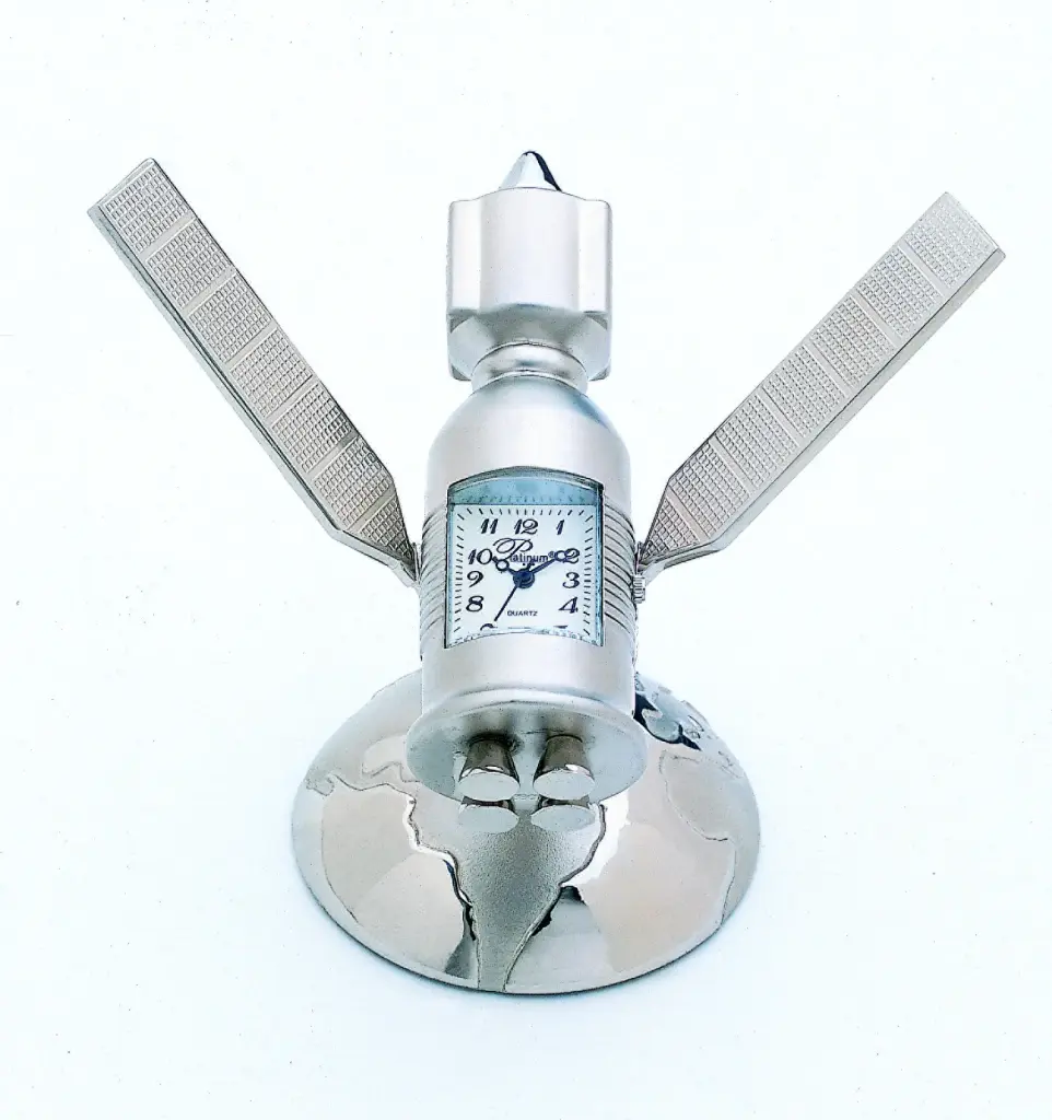 Satellite Desk Clock