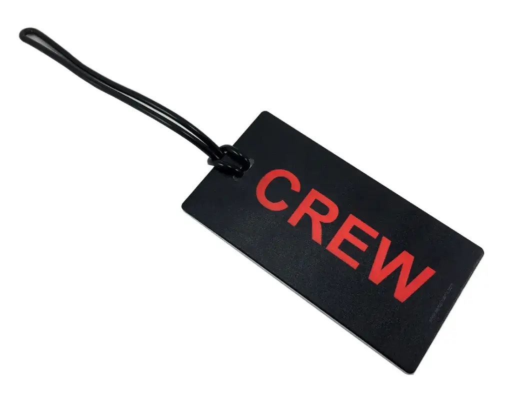 Ultra Thin Luggage Tag (Crew)