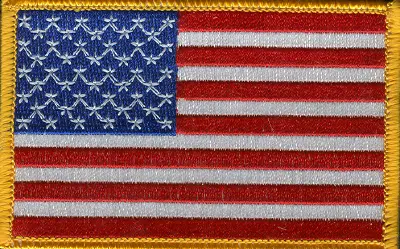 USA Flag Patch (Left)