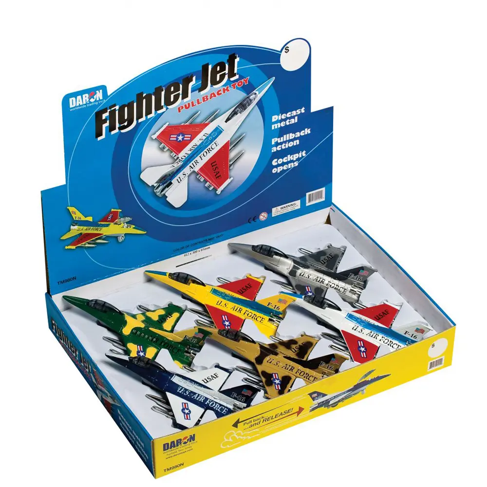 Pullback Jet Fighter (6-Piece)