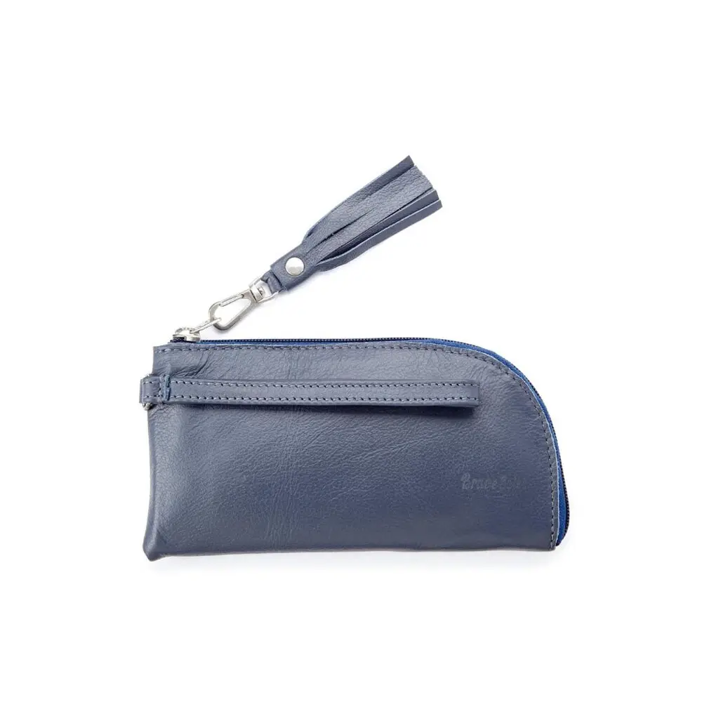 Up-Cycled Plane Leather Wristlet Wallet