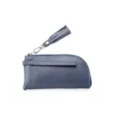 Up-Cycled Plane Leather Wristlet Wallet