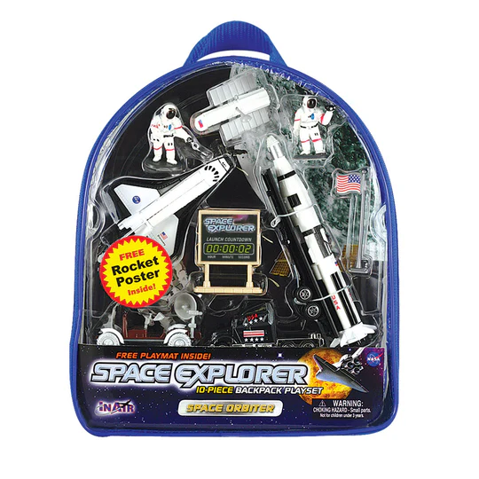 Space Orbiter Backpack Playset