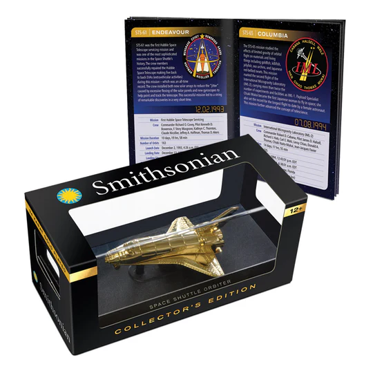 Smithsonian Collector Gold Space Shuttle