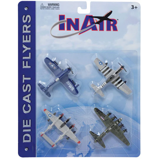 World War II Warbirds (4-piece)