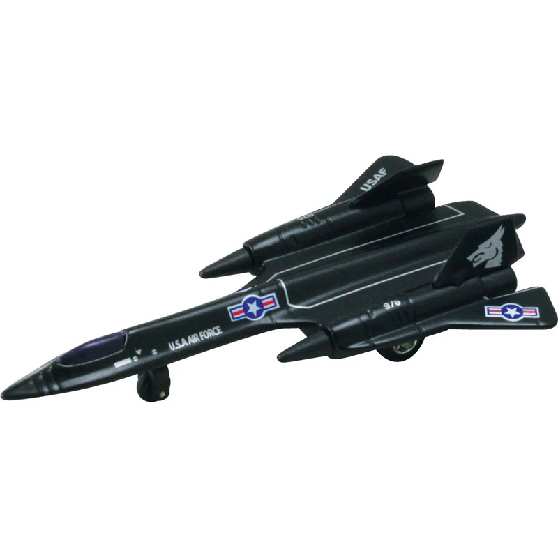 Stealth Fighter Pullback SR-71 Blackbird