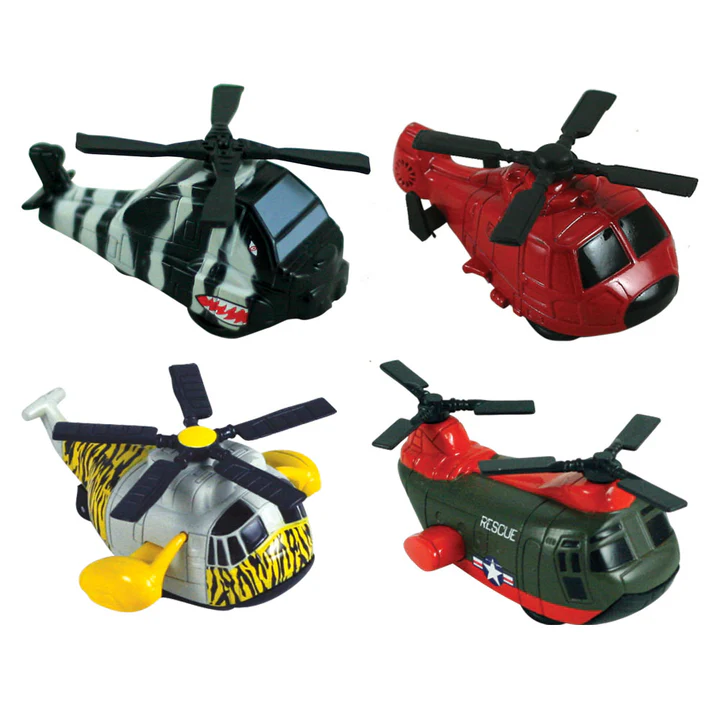 Mini Pullback Helicopters