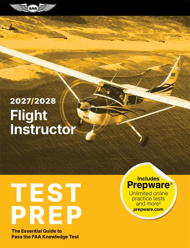 2027-2028 Flight Instructor Test Prep With Prepware