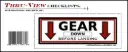 Gear Down Decal