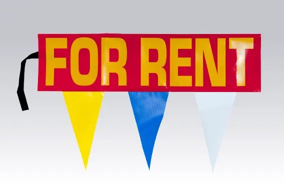 For Rent Banner