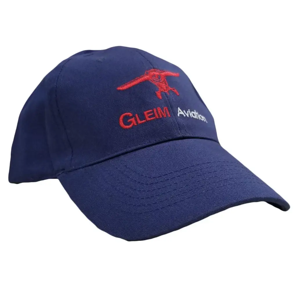Navy Gleim Hat