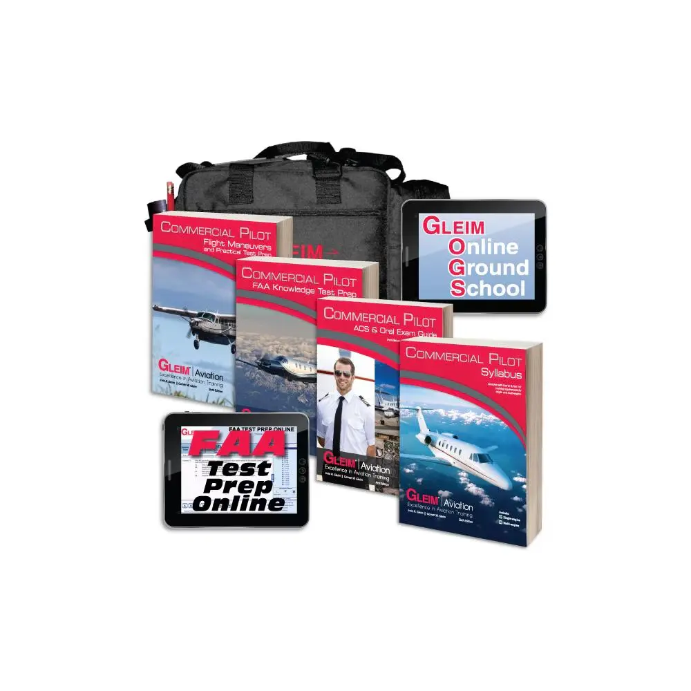 Commercial Pilot Deluxe Kit w/ Online Ground School