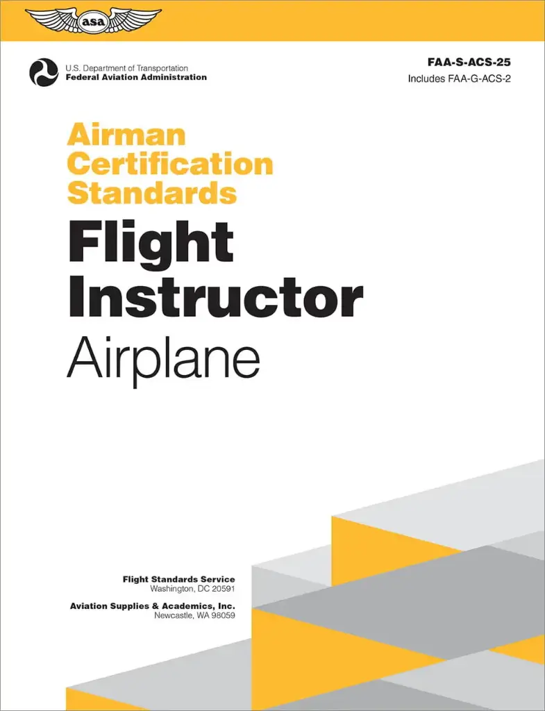 Flight Instructor Airplane ACS-25 