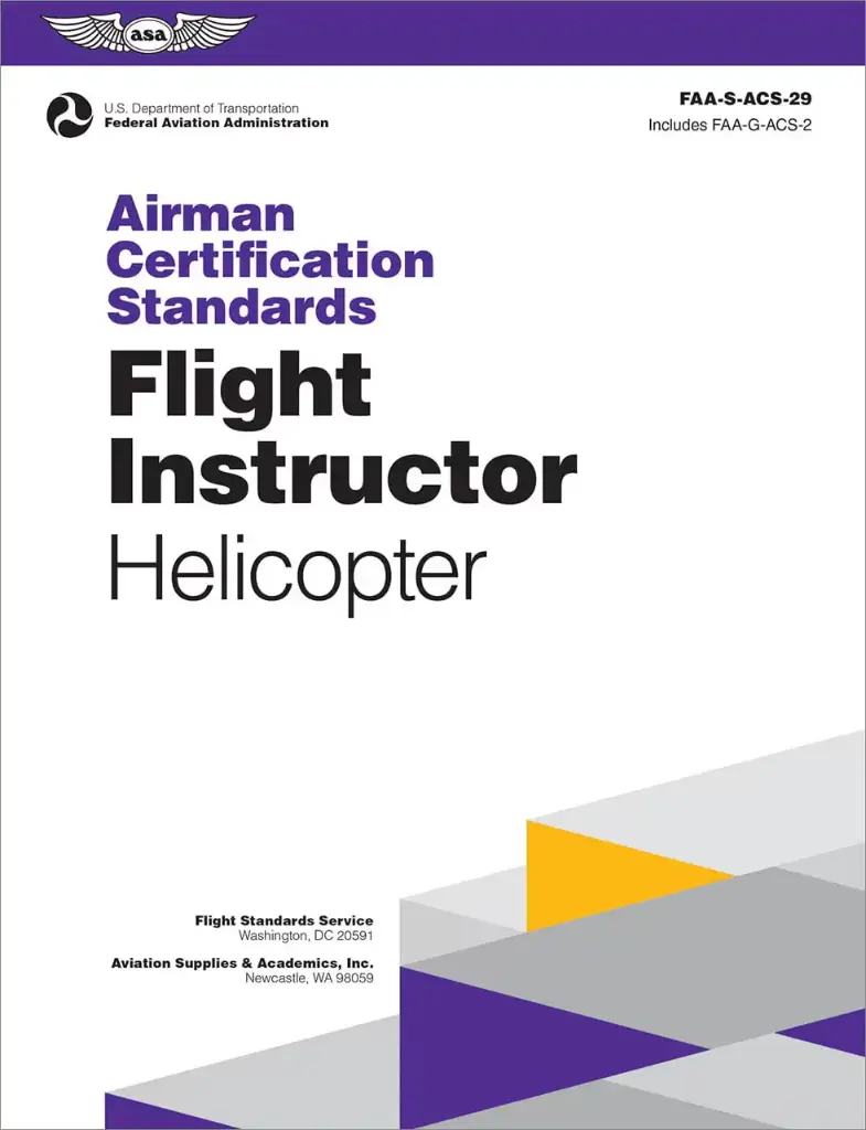 Flight Instructor Helicopter ACS-29 