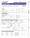 Student Flight Record: Helicopter PVT/INST/COMM 4-Color 