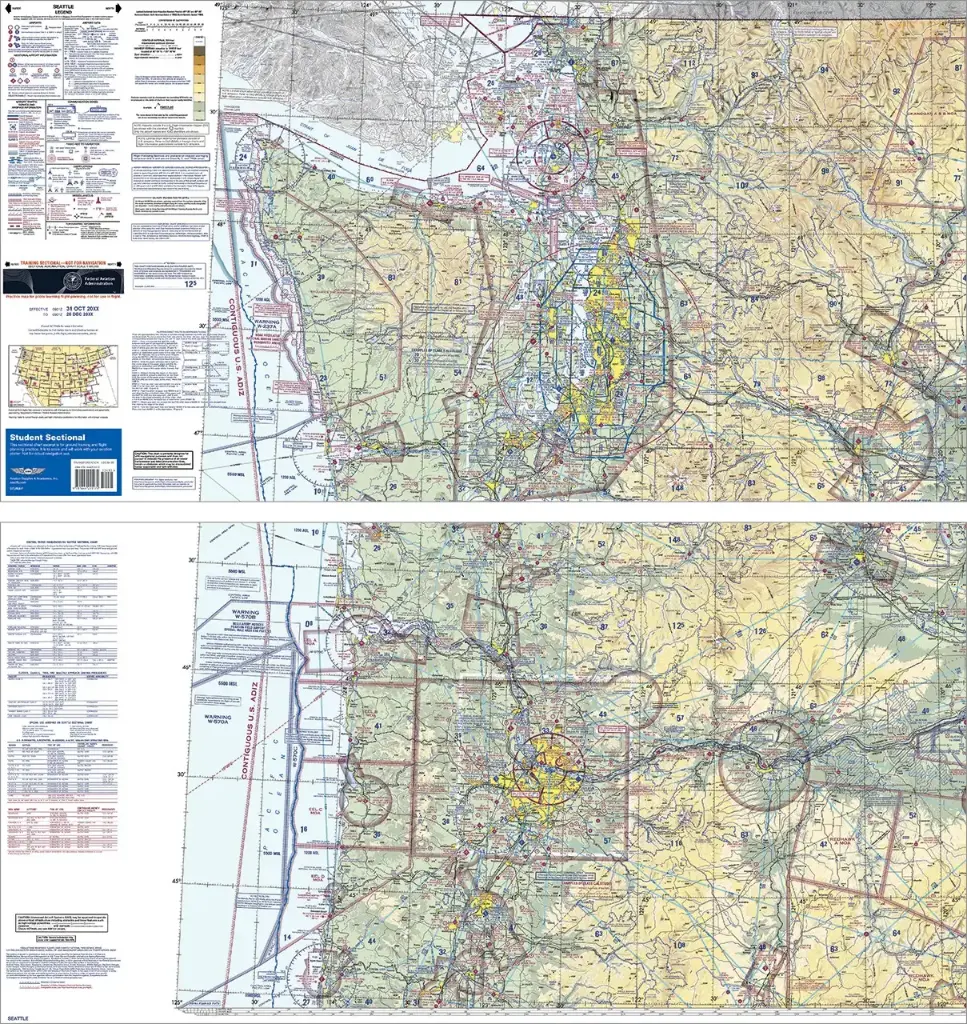 Student Sectional Aeronautical Chart Study Tool 