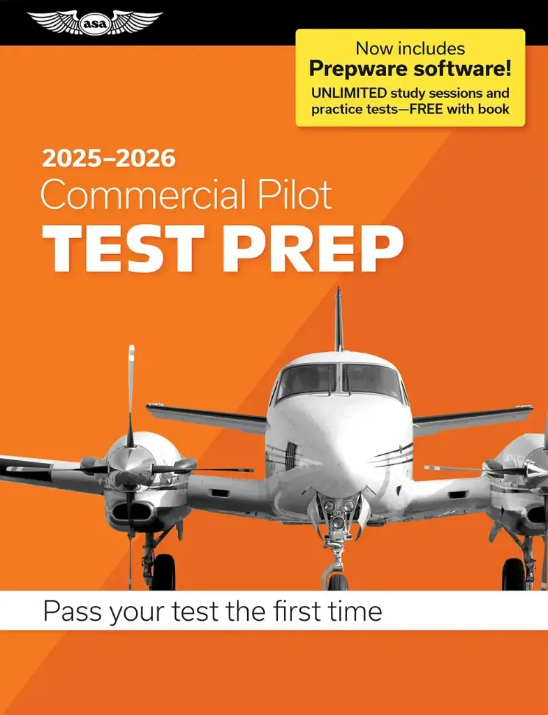 2025-2026 Commercial Pilot Test Prep With Prepware® 