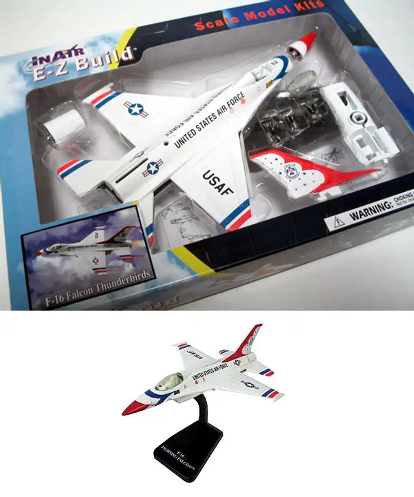 E-Z Build: F-16 Fighting Falcon Thunderbird