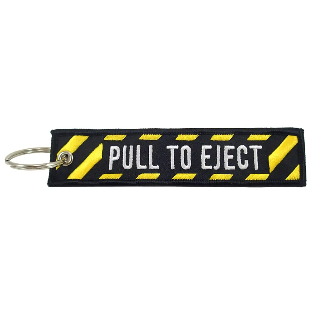 Pull to Eject Keychain 