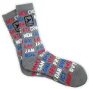 Airport Code Socks (U.S.A.)