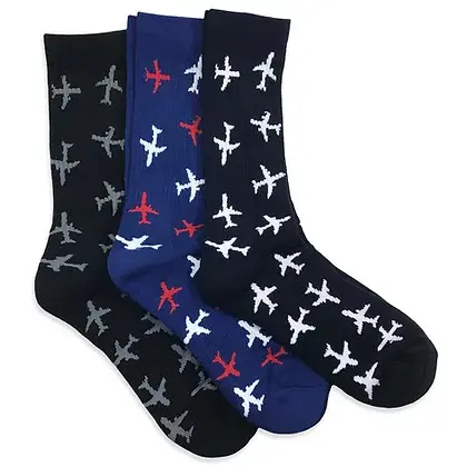 Twin Jet Socks Set (3 pairs)