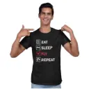 Eat Sleep Fly Shirt