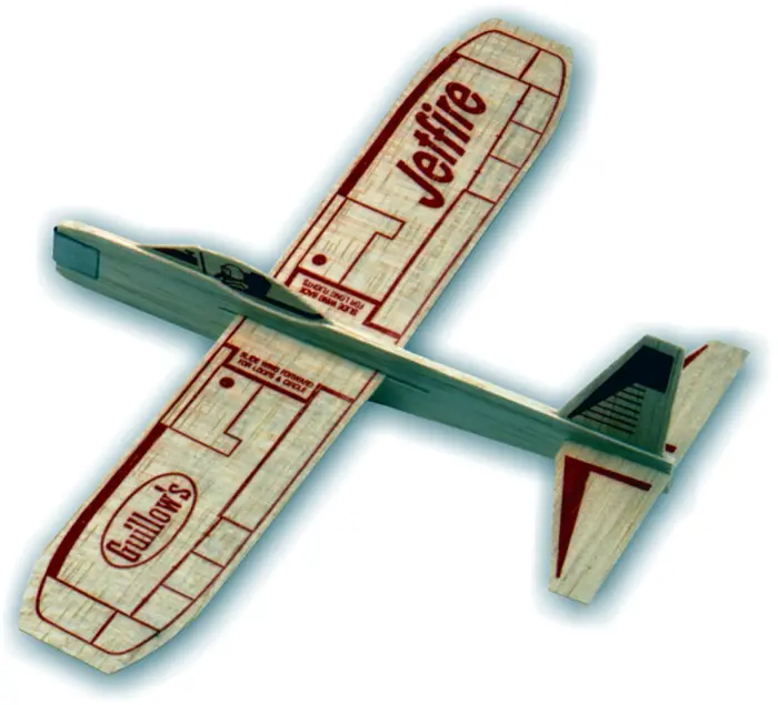 Jetfire Balsa Wood Glider