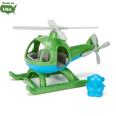 [NGRN061-GRN] "Green" Toys Helicopter (Green)