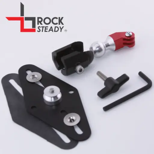 [FF-MTBGP-BSDS] Rock Steady Ball Mount GoPro & Garmin X/XE, Surface Base w/Dovetail