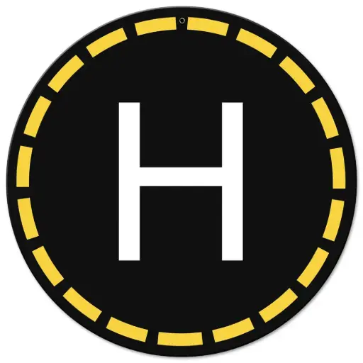 [NAPX420] Helipad Sign