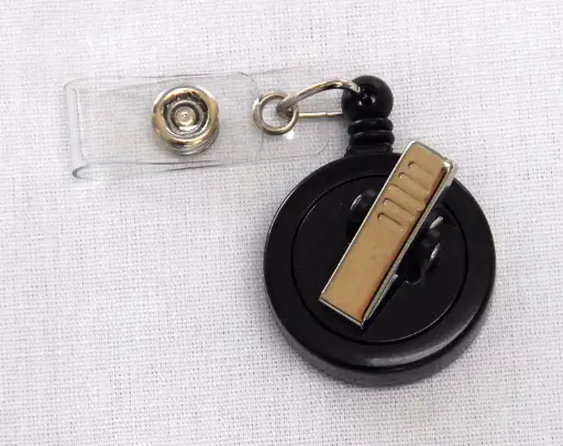 [WAPX805-CLP] Retractable Badge Reel (Spring Clip)