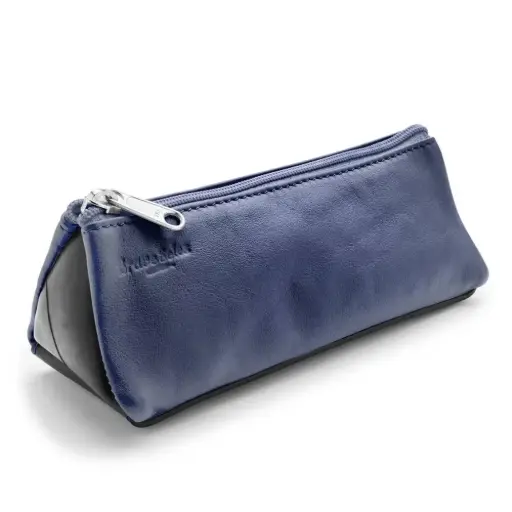 [OPAC205] Up-Cycled Plane Leather Toiletry Bag
