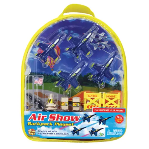[NWOW225] F/A-18 Hornet Blue Angels Backpack Playset