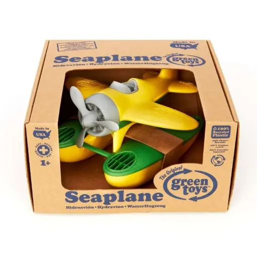 [NGRN030-YLW] "Green" Toys Seaplane (Yellow)