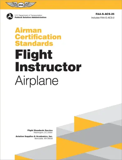 [ASA-ACS-25] Flight Instructor Airplane ACS-25 