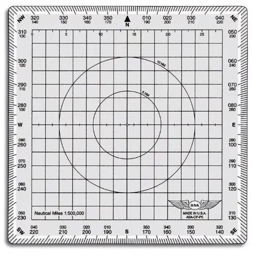 [ASA-CP-P5] International Square Chart Plotter