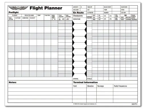[ASA-FP-3] Flight Planner Pad 