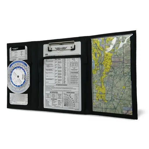 [ASA-KB-3-A] Tri-Fold VFR Kneeboard 