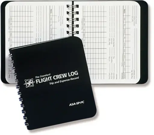 [ASA-SP-FC] The Standard® Flight Crew Log 