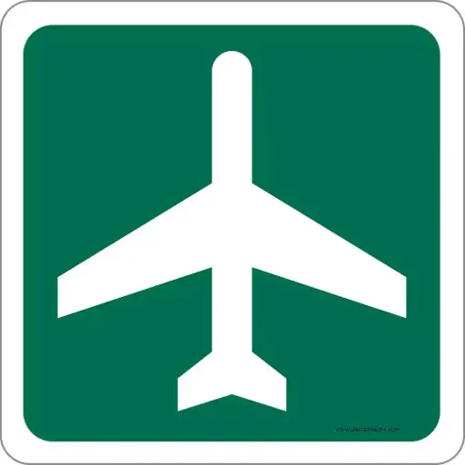 [NAPX125] Airport Ahead Mouse Pad