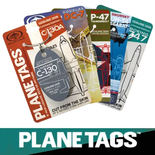 PlaneTag Fuselage Keychain