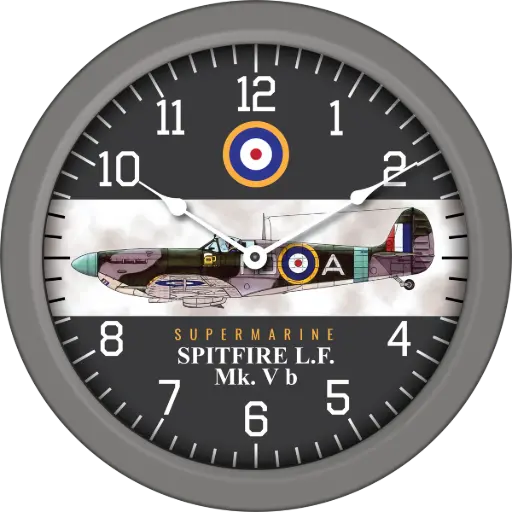 [NTRN-A14] 14" WWII Aircraft Wall Clock
