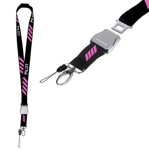Airplane Seatbelt Lanyard