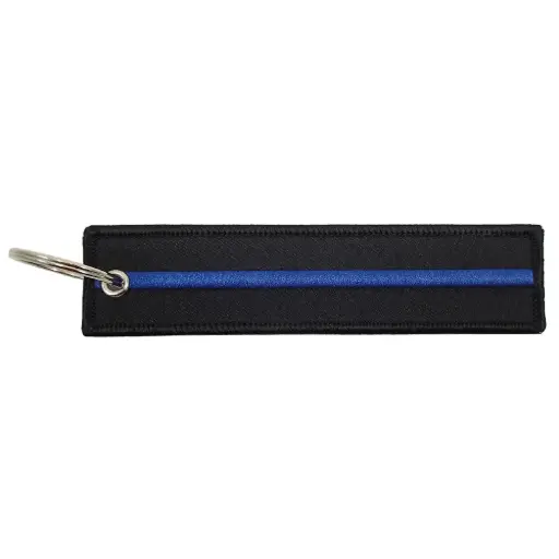 [NGEN255-TBL] Thin Blue Line Police Keychain